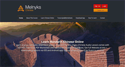 Desktop Screenshot of melnyks.com